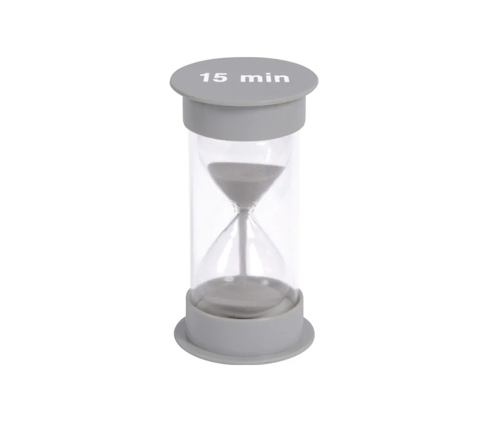 Tout Pour le Jeu Grand sablier géant 15 minutes - GRIS - 12 cm GM