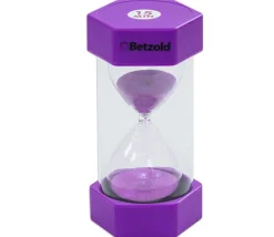 Tout Pour le Jeu Grand sablier super lisible 15 minutes - VIOLET - 16 cm MAXI