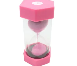 Tout Pour le Jeu Grand sablier super lisible 2 minutes - ROSE - 16 cm MAXI