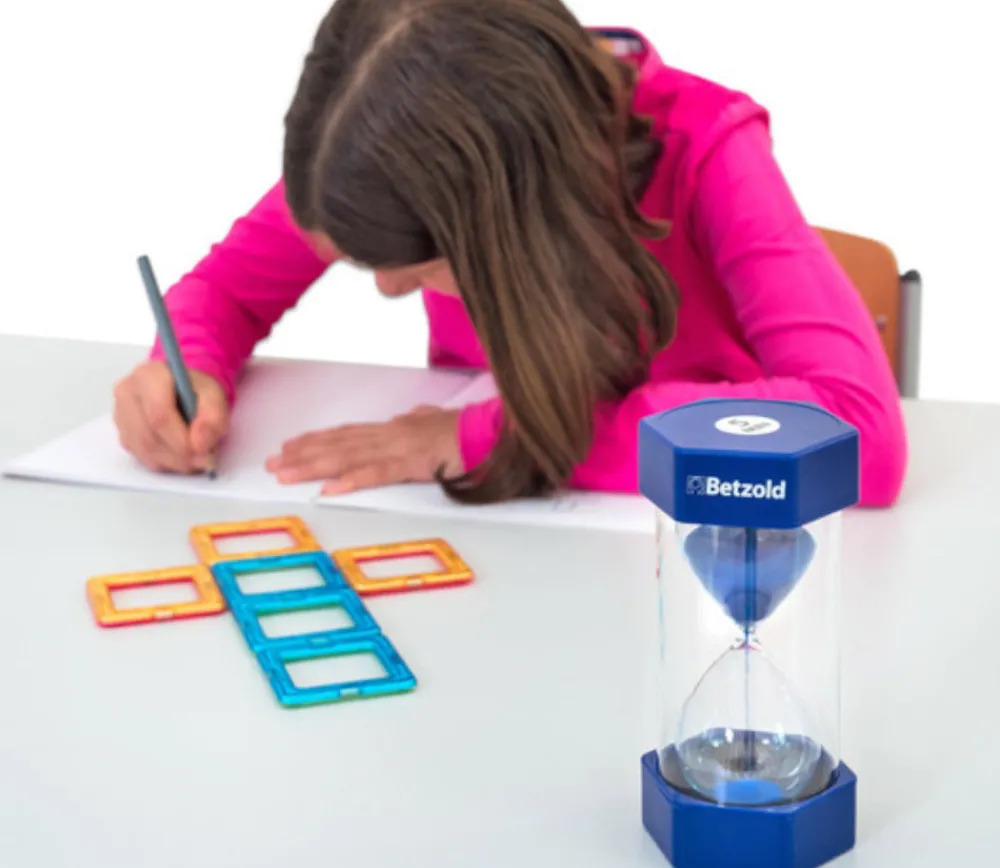 Tout Pour le Jeu Grand sablier super lisible 30 minutes - NOIR - 16 cm MAXI