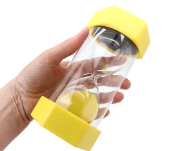 Tout Pour le Jeu Grand sablier super lisible 1 minute - JAUNE - 16 cm MAXI