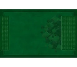 Tout Pour le Jeu Grand tapis Belote 100 x 60 cm pour jeu Vert Classique + grille points