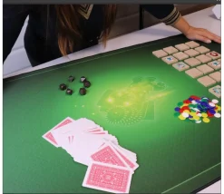 Tout Pour le Jeu Grand tapis multijeux 100 x 60 cm Vert émeraude - super qualité taille 2