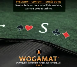 Tout Pour le Jeu Grand Tapis PRESTIGE bridge 78 x 78 cm