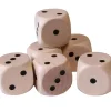Tout Pour le Jeu Gros dé 123 en 2 cm dé à jouer bois points 1 2 3 1 2 3