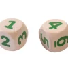 Tout Pour le Jeu Gros dé CHIFFRES 123456 en bois de 2 cm