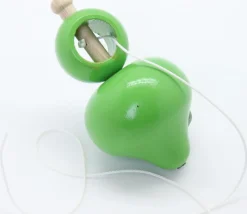 Tout Pour le Jeu Grosse toupie bois 10 cm avec lanceur ficelle