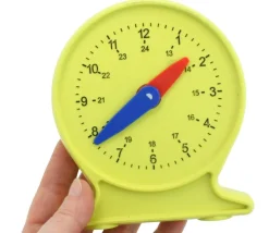 Tout Pour le Jeu Horloge apprentissage aiguilles mobiles 12.5 x 11 cm