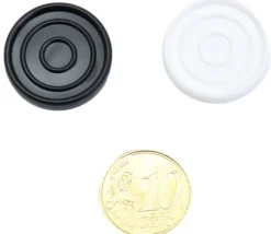 Tout Pour le Jeu Jeton jeu noir ou blanc plastique Ø 2.3 cm modèle B à l'unité