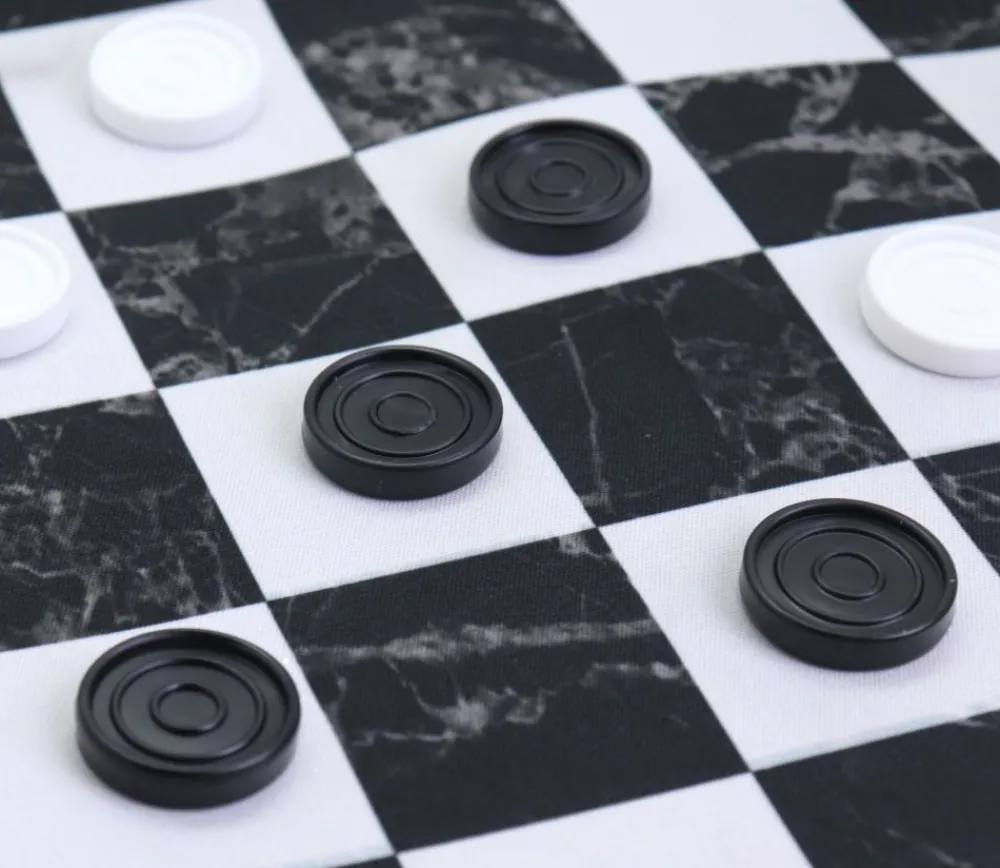 Tout Pour le Jeu Jeton jeu noir ou blanc plastique Ø 2.3 cm modèle B à l'unité