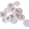 Tout Pour le Jeu Jeton numéroté blanc nacré 32 mm numéro 20