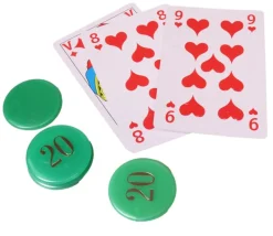 Tout Pour le Jeu Jeton numéroté nacré 32 mm numéro 20