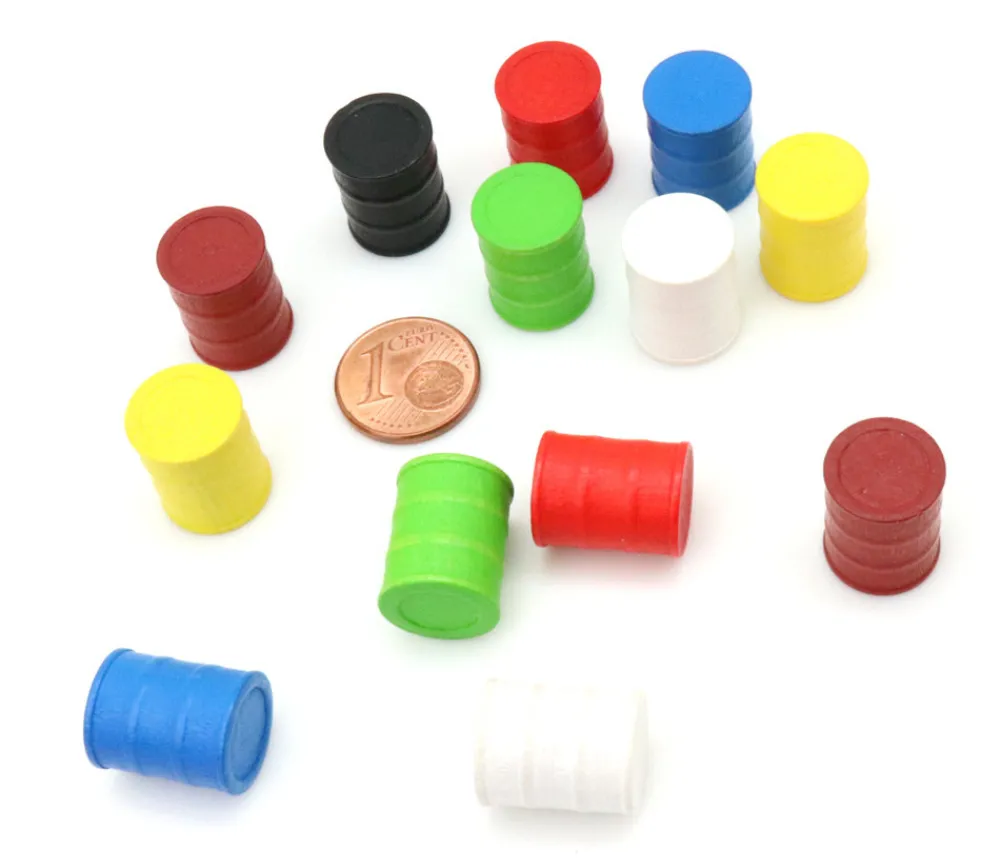 Tout Pour le Jeu Jeton petit Tonneau 12 x 15 mm baril en bois