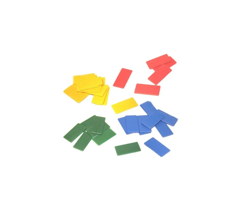 Tout Pour le Jeu Jeton rectangle plastique 40 x 20 mm à l'unité