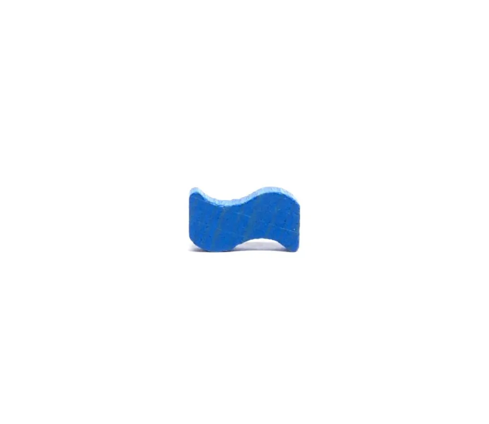 Tout Pour le Jeu Jeton vague bleue 20 x 10 x 4 mm
