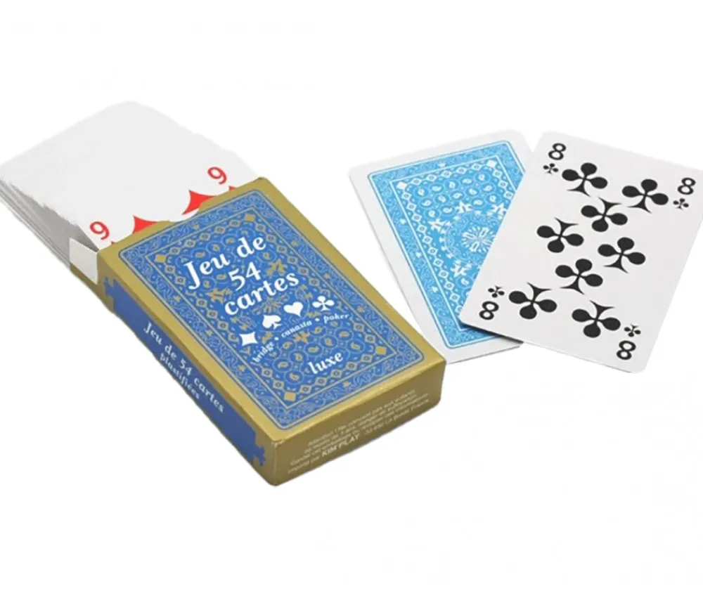 Tout Pour le Jeu Jeu 54 cartes classique figures françaises pas cher