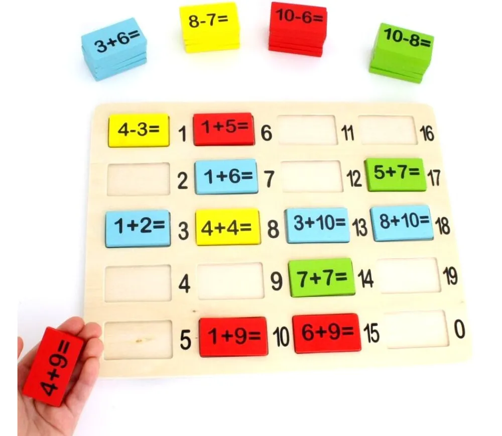 Tout Pour le Jeu Jeu addition et soustraction - 109 plaquettes