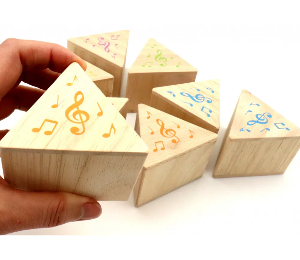 Tout Pour le Jeu Jeu auditif - Prismes Mémo sonore en bois