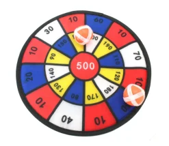 Enfant Tout Pour le Jeu Jeu Cible PM 27 cm velcro avec 2 boules + 2 flèches scratch