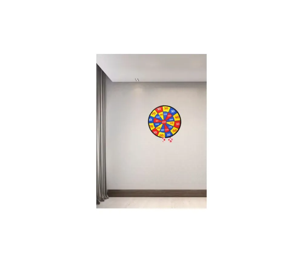 Enfant Tout Pour le Jeu Jeu Cible velcro 27 cm velcro 2 balles de lancer