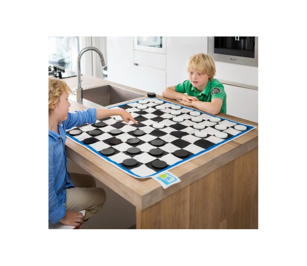 Tout Pour le Jeu Jeu Dames géant 85 x 85 cm