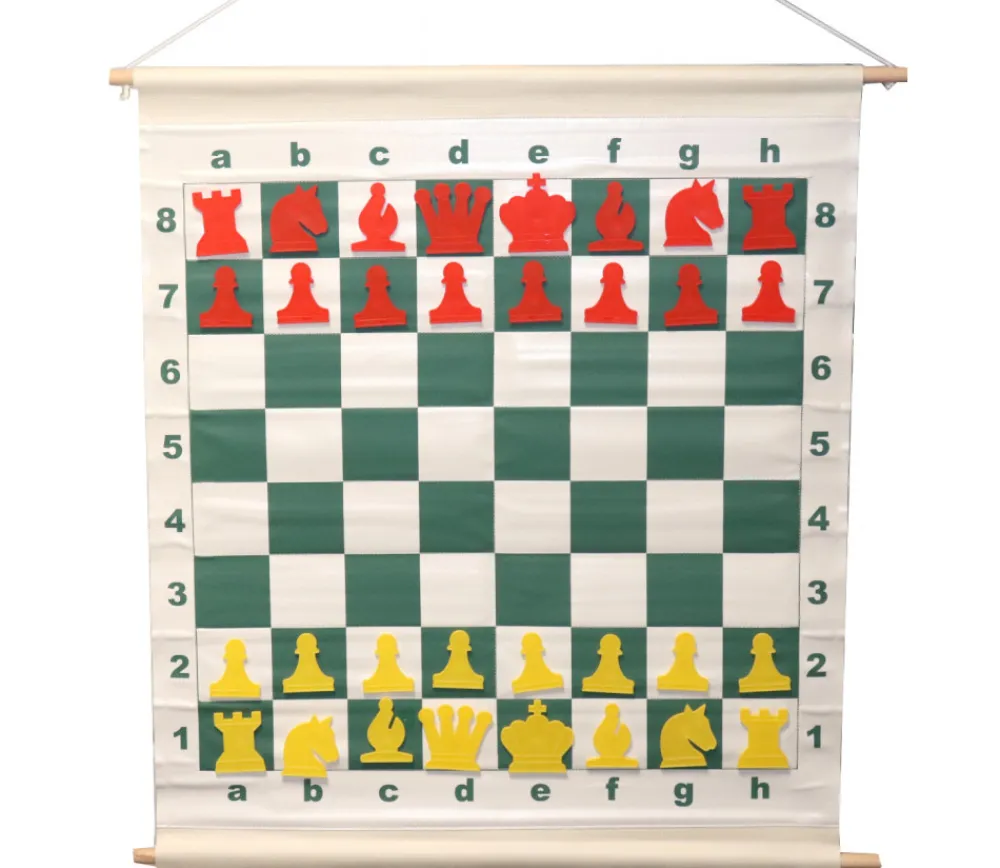 Tout Pour le Jeu Jeu d'échec magnétique mural complet pour démonstration