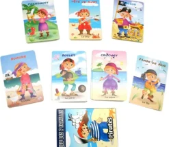 Tout Pour le Jeu Jeu de 7 familles pirate
