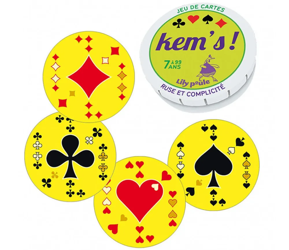 Enfant Tout Pour le Jeu Jeu de cartes KEM'S - Rapidité et observation