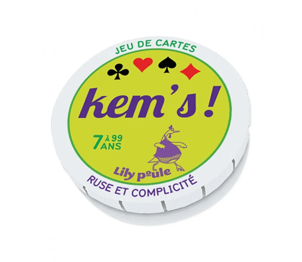 Enfant Tout Pour le Jeu Jeu de cartes KEM'S - Rapidité et observation