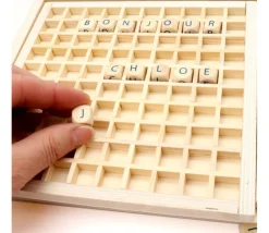 Tout Pour le Jeu Jeu de cubes lettres en bois 145 pièces - jeu de mots