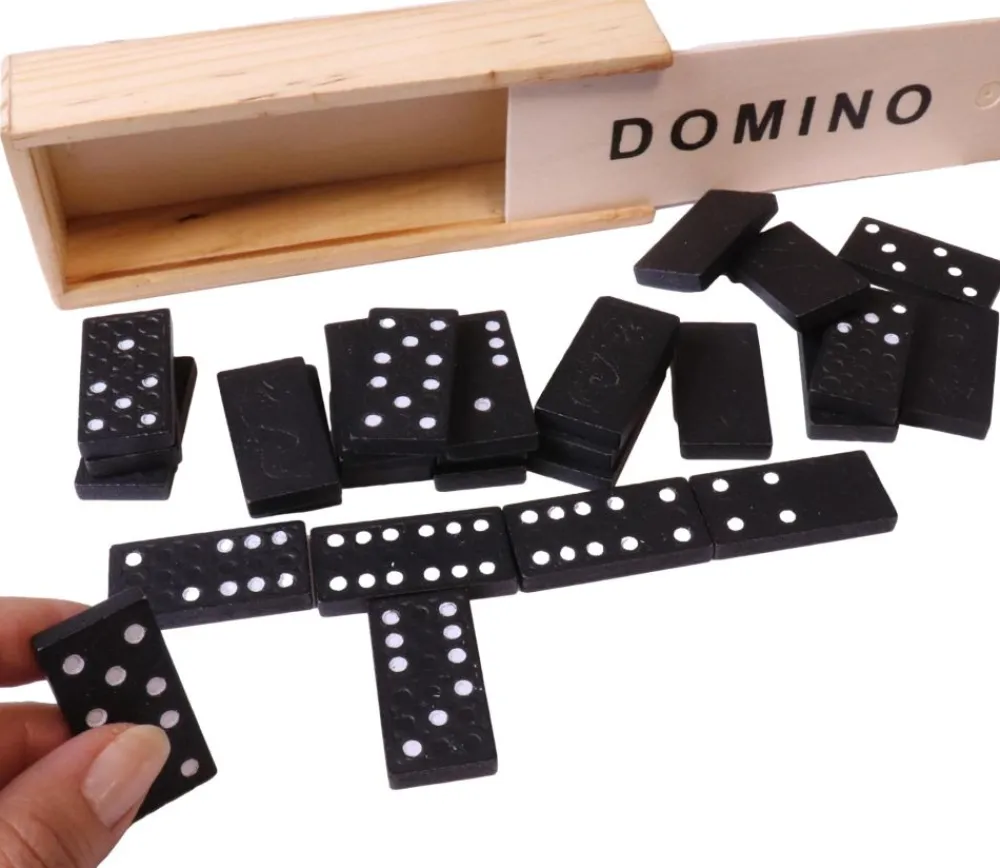 Tout Pour le Jeu Jeu de dominos coffret bois