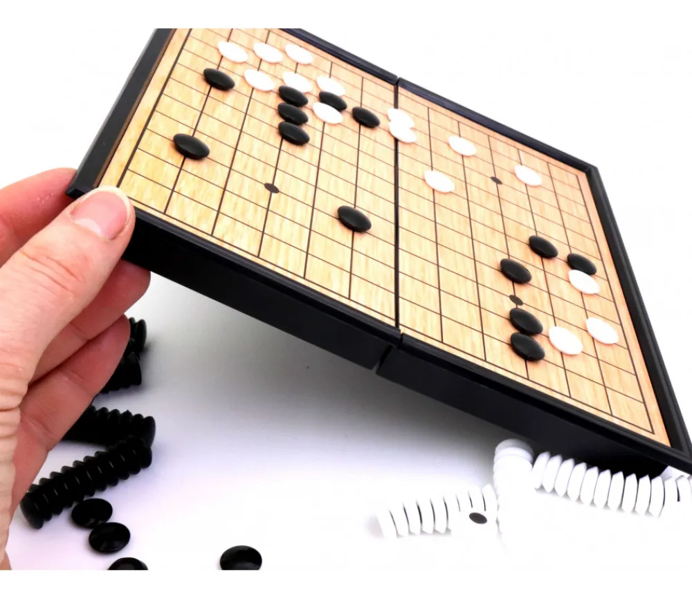 Tout Pour le Jeu Jeu de Go de voyage mini magnétique et pliant.
