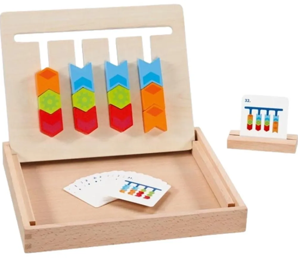 Enfant Tout Pour le Jeu Jeu de logique couleurs tout en bois pour 1 joueur