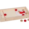 Tout Pour le Jeu Jeu de palets bois double : Puck hockey et palets-cible 40 x 21.5 cm