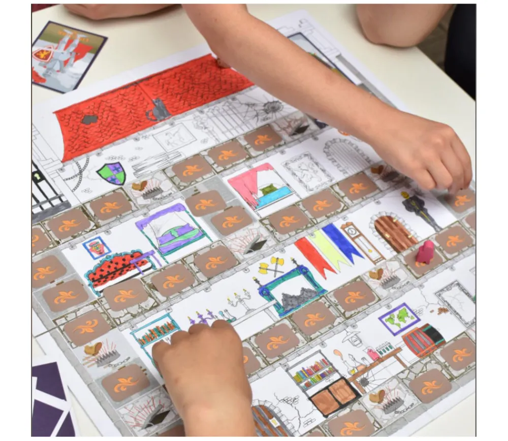 Enfant Tout Pour le Jeu Jeu de parcours à personnaliser Libérez-moi - jeu de plateau créatif