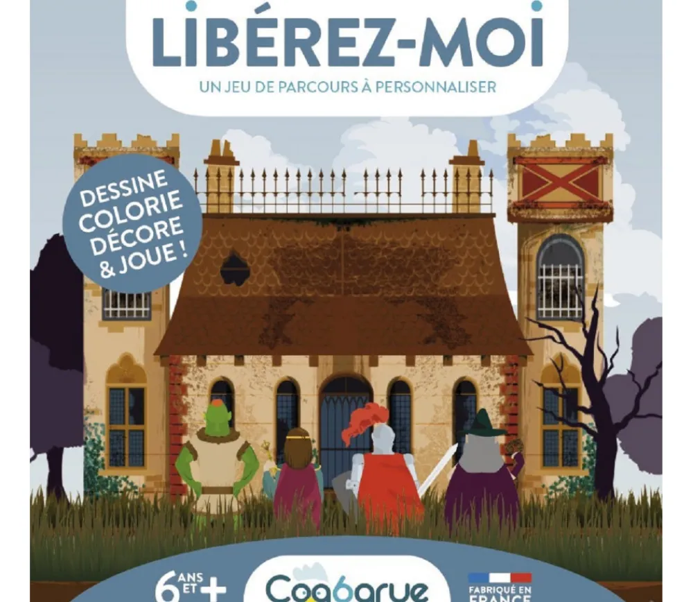 Enfant Tout Pour le Jeu Jeu de parcours à personnaliser Libérez-moi - jeu de plateau créatif
