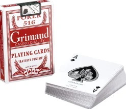 Tout Pour le Jeu Jeu de Poker 516 rouge Grimaud standard - 54 cartes