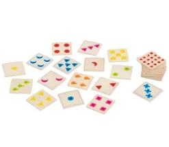 Enfant Tout Pour le Jeu Jeu de société bois : formes, couleurs et nombre