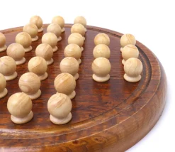 Tout Pour le Jeu Jeu de solitaire en bois 23.5 cm - fabrication française