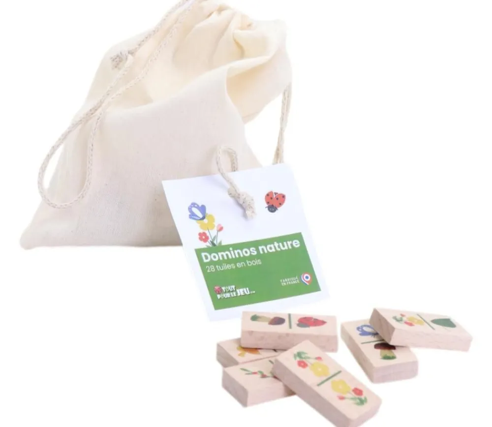 Tout Pour le Jeu Jeu domino Nature tout en bois fabrication France