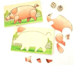 Tout Pour le Jeu Jeu du Cochon - Jeu Français en bois