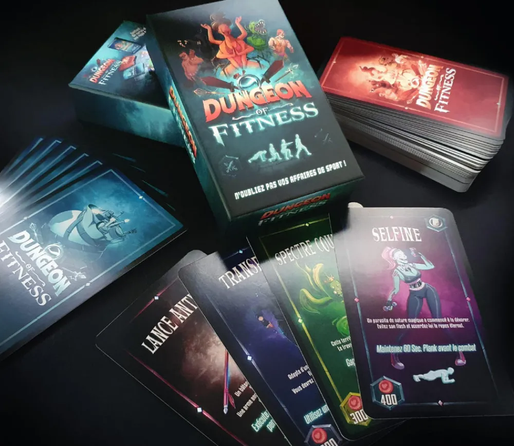 Tout Pour le Jeu Jeu Dungeon of Fitness - Jeu de cartes sportif