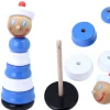 Tout Pour le Jeu Jeu empilable bleu-blanc Marin 25 cm