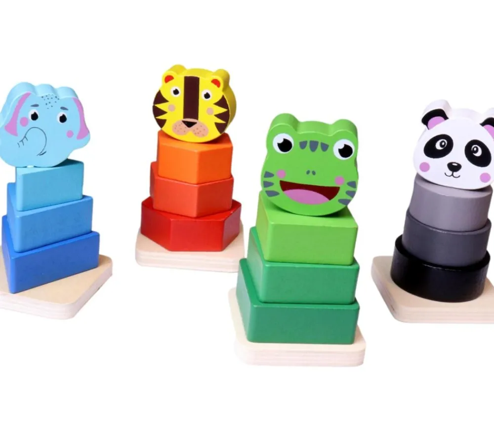Tout Pour le Jeu Jeu empilable grenouille 10 cm