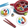 Tout Pour le Jeu Jeu en bois Veggie - Wok motricité fine