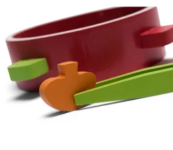 Tout Pour le Jeu Jeu en bois Veggie - Wok motricité fine