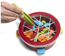 Tout Pour le Jeu Jeu en bois Veggie - Wok motricité fine