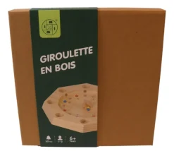 Tout Pour le Jeu Jeu giroulette bois avec toupie et billes - super roulette