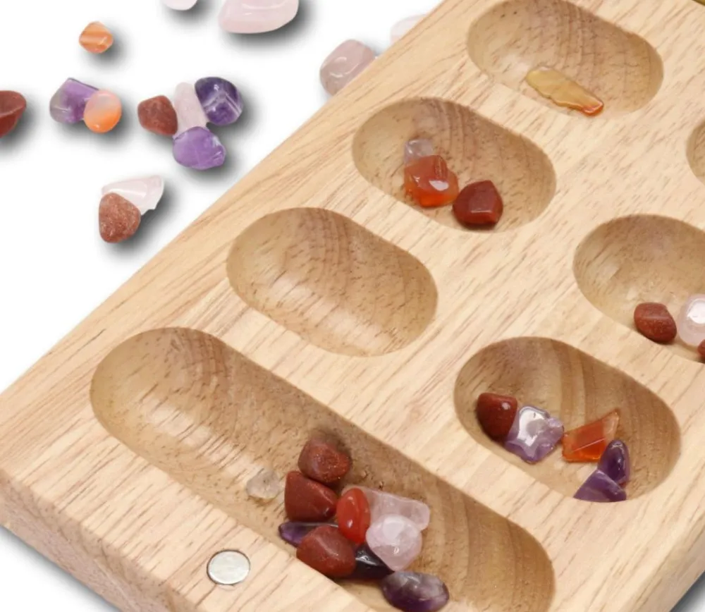 Tout Pour le Jeu Jeu Kalaha - Awalé en bois pliant