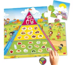 Enfant Tout Pour le Jeu Jeu La pyramide d'une alimentation saine